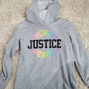 Justice lightweight hoodie